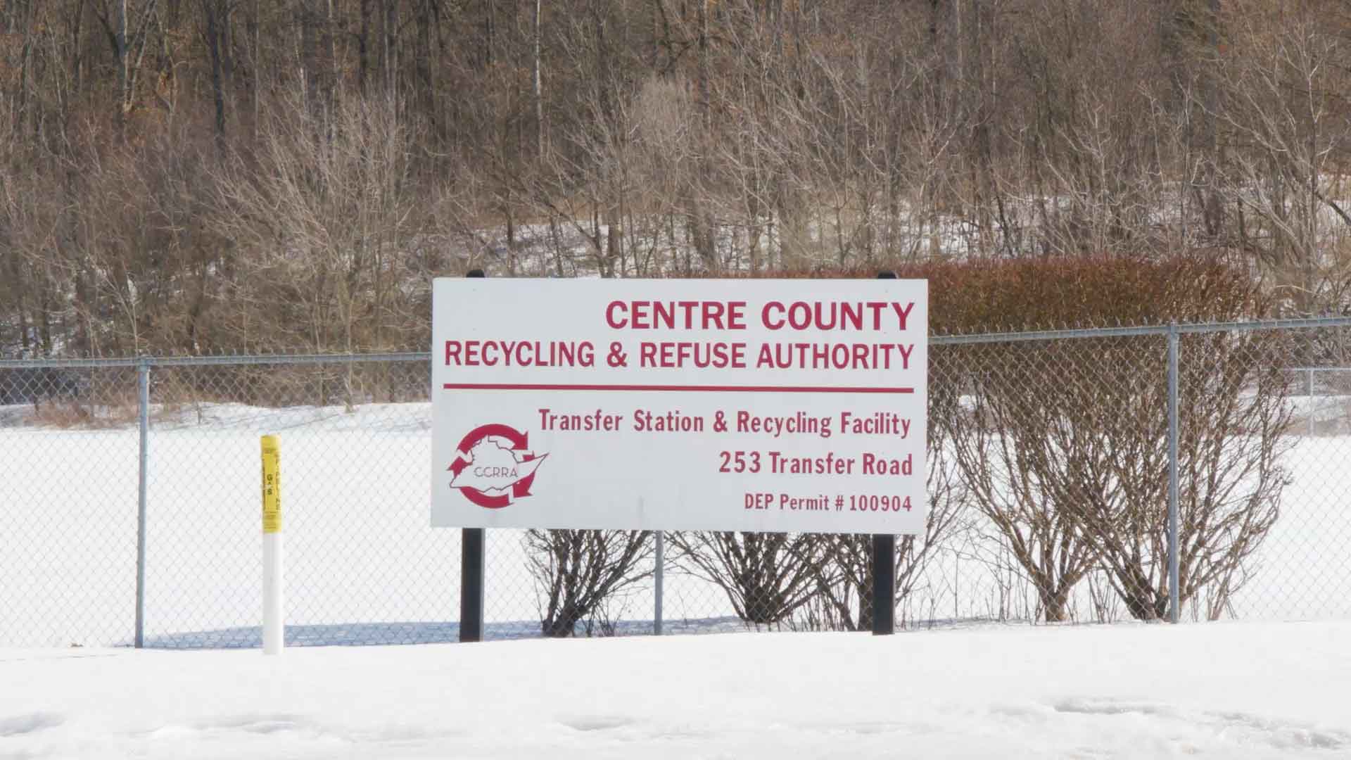Centre County Recycling and Refuse Authority signage