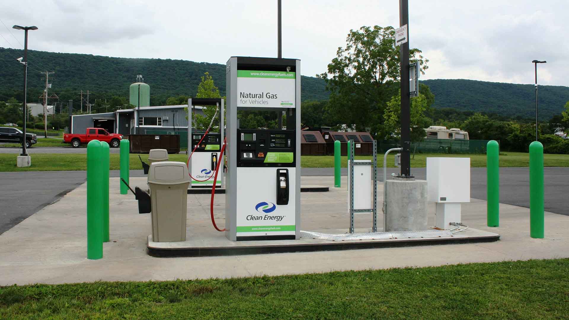 CNG Station at the Centre County Recycling and Refuse Authority