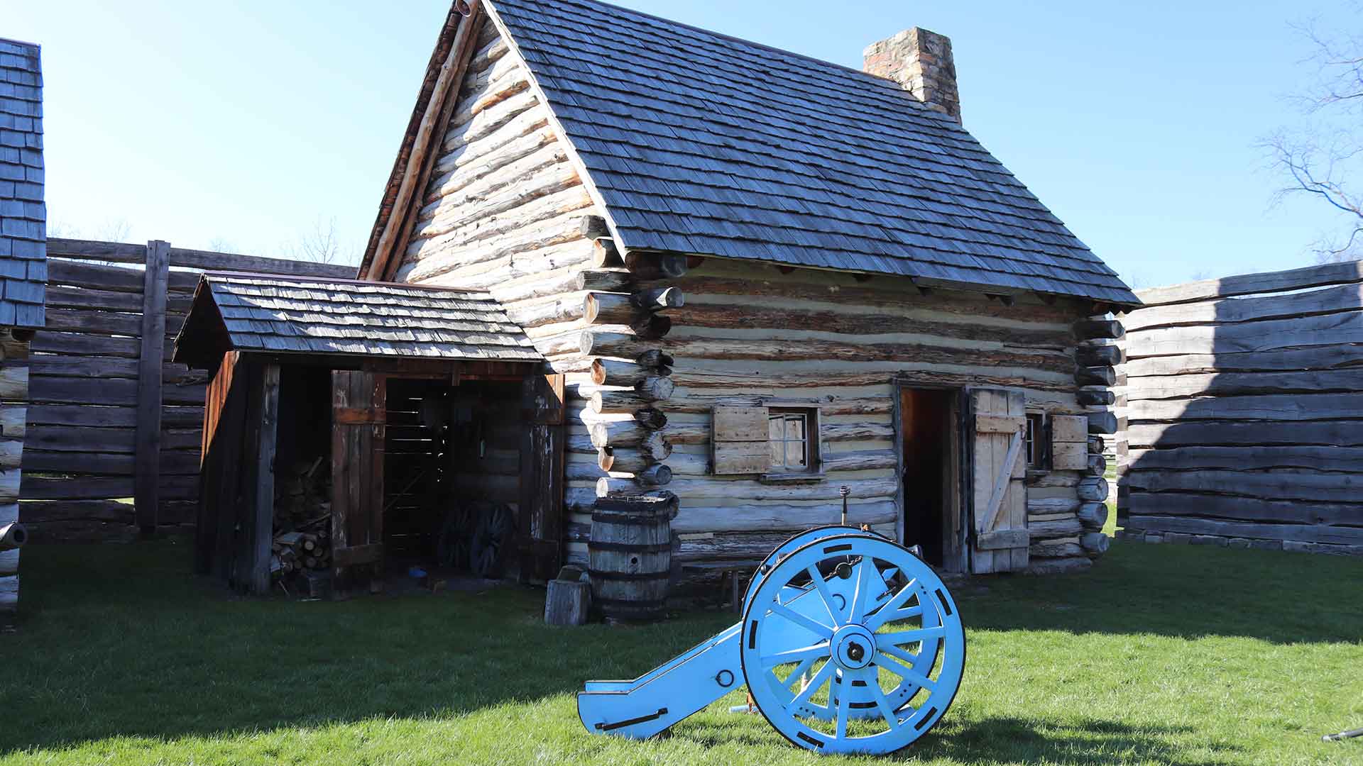 Officers quarters at Fort Roberdeau