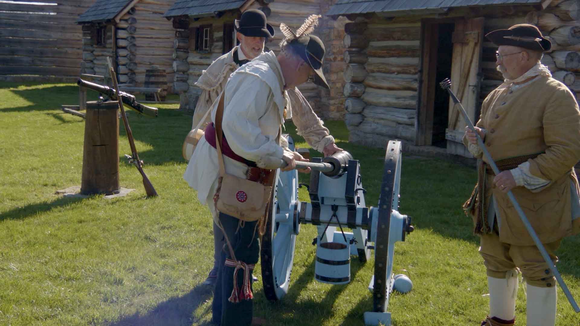 packing the cannon