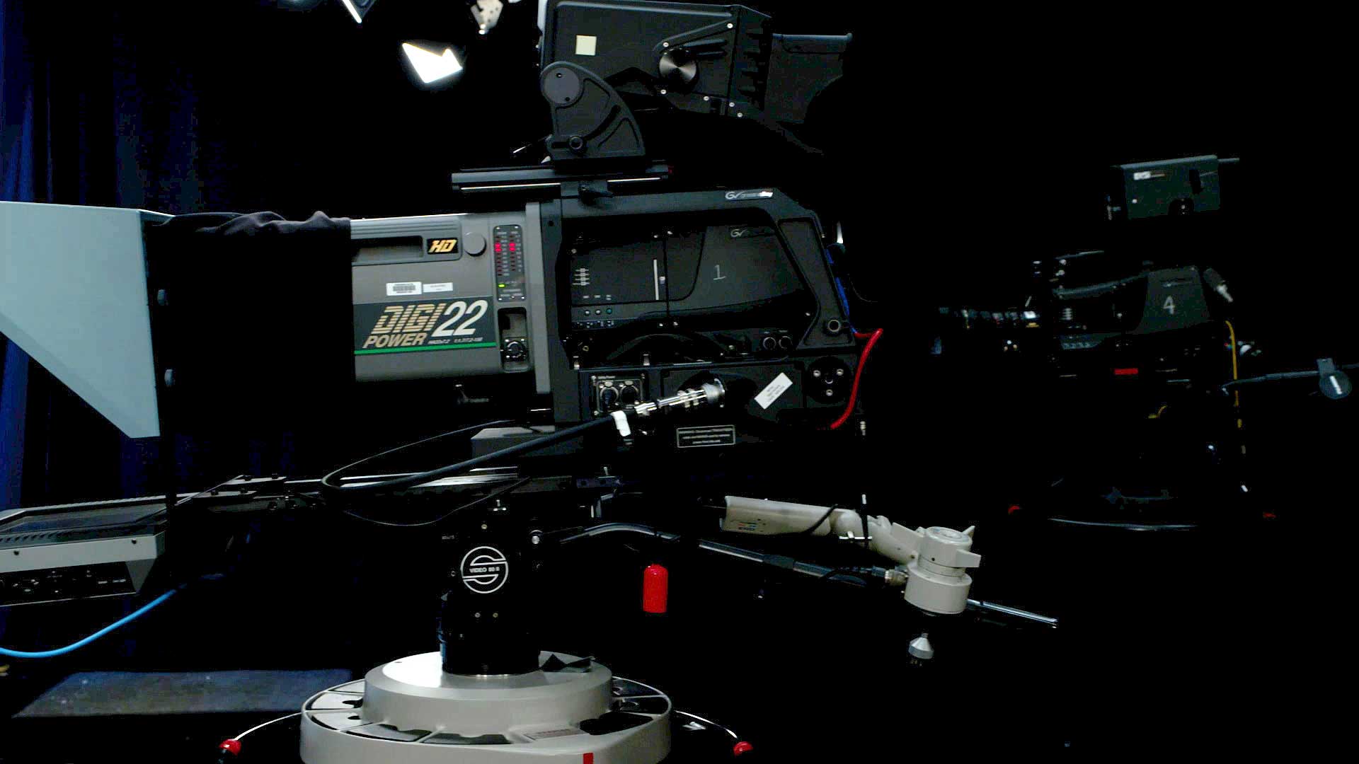 tv studio camera